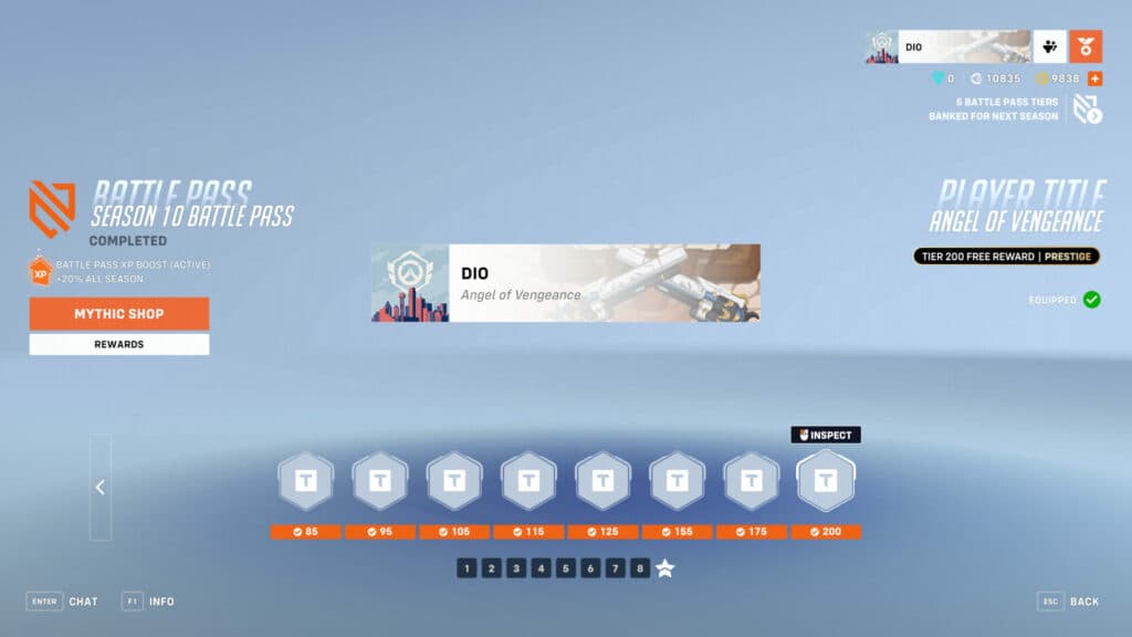 Overwatch 2 double XP ahead of Season 11 (Image via esports.gg)