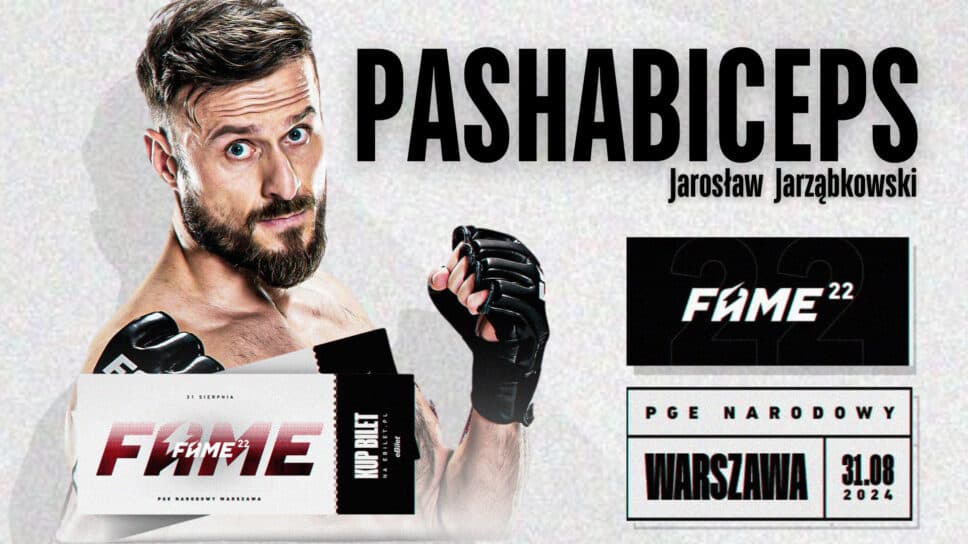 pashaBiceps enters the ring with Fame MMA cover image