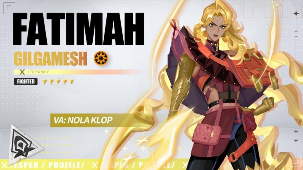 Dislyte quiz answers for Fatimah (Gilgamesh) cover image