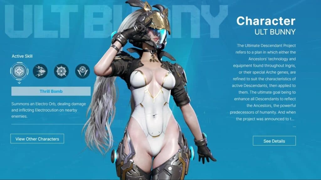 Ult Bunny is an Ultimate character in First Descendant