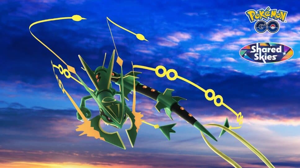 Mega Rayquaza Pokémon GO Raid Guide: Weakness & counters cover image