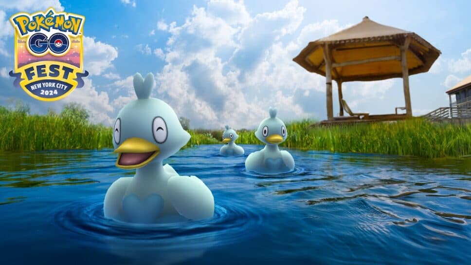 Aquatic Paradise event in Pokémon GO debuts Shiny Ducklett cover image