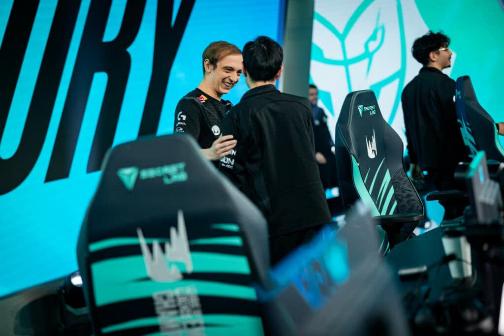 Caps at the LEC 2024 Winter Finals (Image via Riot Games)