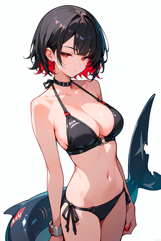 AI artwork of Ellen Joe in a bikini by @Ps_calm