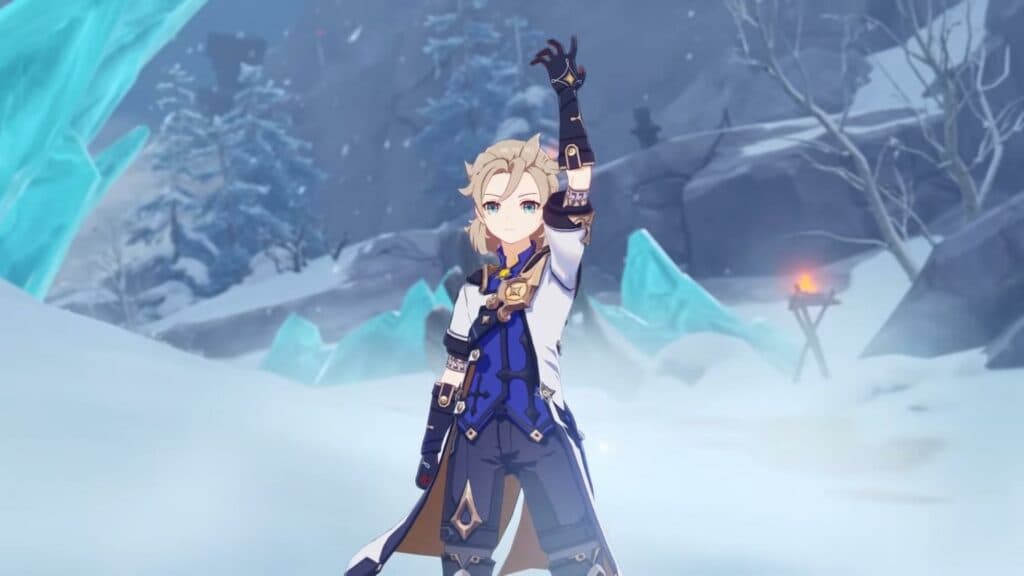 Albedo in Genshin Impact (image via HoYoverse)
