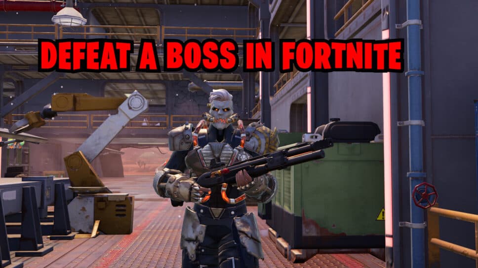 How to defeat a boss in Fortnite Chapter 5 Season 3 cover image