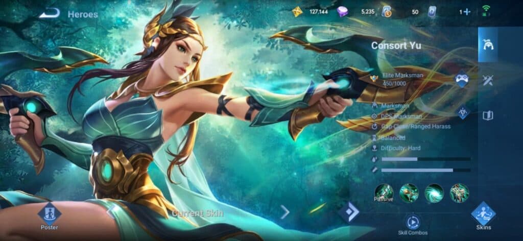 HoK Farm Lane Hero, Consort Yu (Image via Level Infinite)