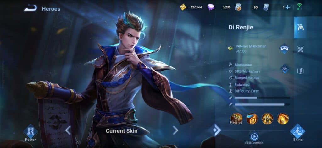 HoK Farm Lane Hero, Di Renjie (Image via Level Infinite)