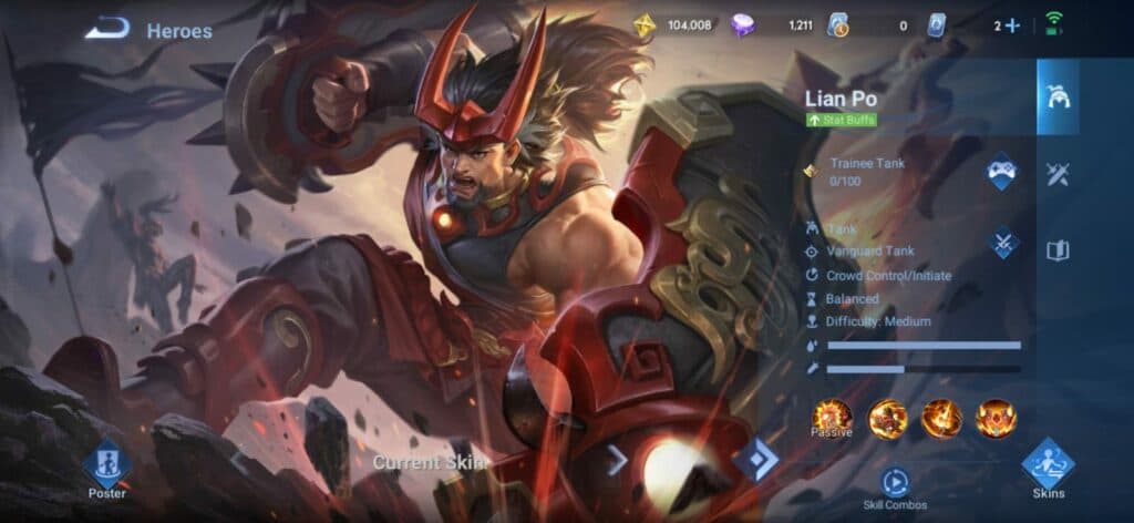 Lian Po from Honor of Kings (Image via esports.gg)