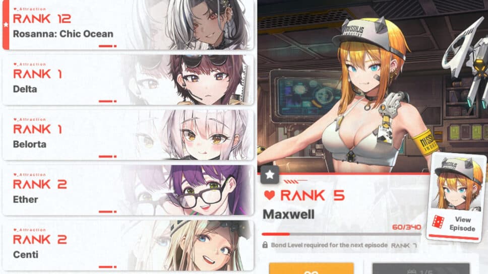 NIKKE Bond Level Rank Explained (Advise, Gifts & Message) cover image