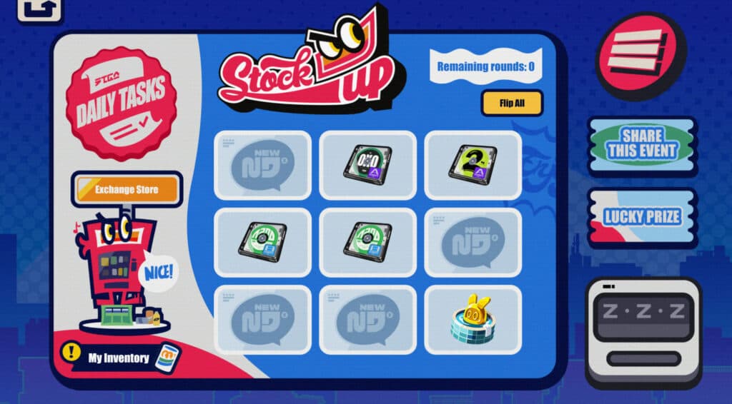 ZZZ Stock Up web event (Image via HoYoverse)