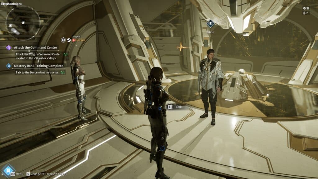 You need to talk to Silion first (Image via esports.gg)