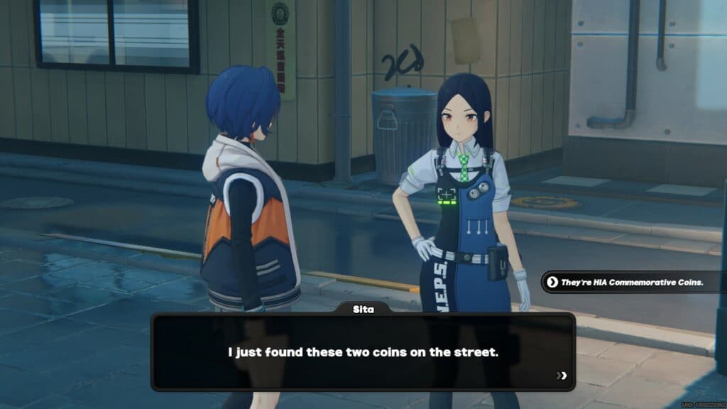 The Sita conversation on Sixth Street in ZZZ (screenshot by esports.gg)