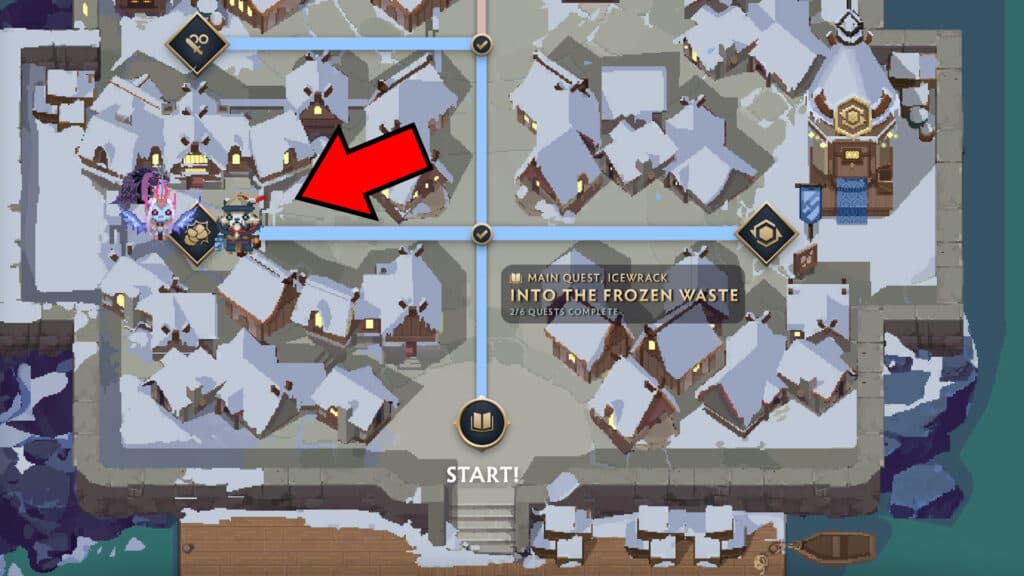 Sleet Fighter is the first encounter to the left after you activate Crownfall Act III