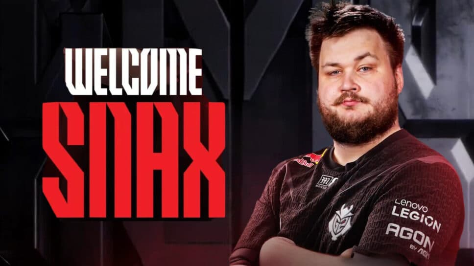 G2 sign Snax as IGL cover image