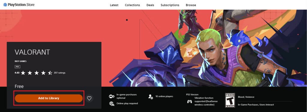 You'll start downloading VALORANT one minute after turning on your console if you follow the steps above (Screenshot by esports.gg)