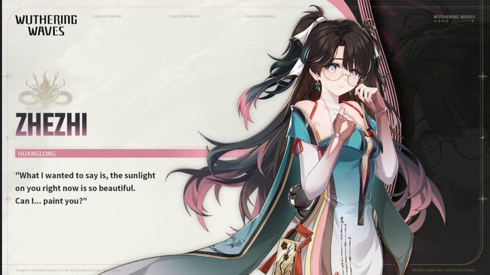 Zhezhi joins Wuthering Waves 1.2: A 5-star Glacio character cover image