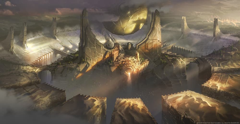 Shurima artwork (Image via Riot Games)