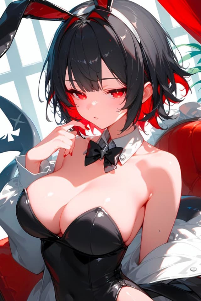 Ellen Joe Bunny Outfit AI artwork by Stella (@Ps_calm)