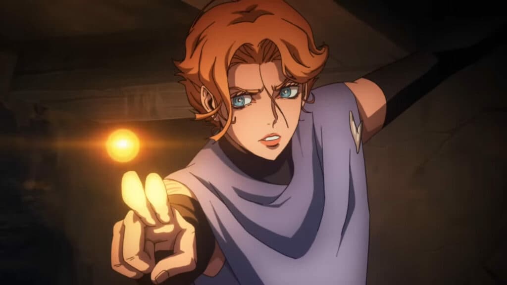 Sypha Belnades from Castlevania (Image via Netflix)