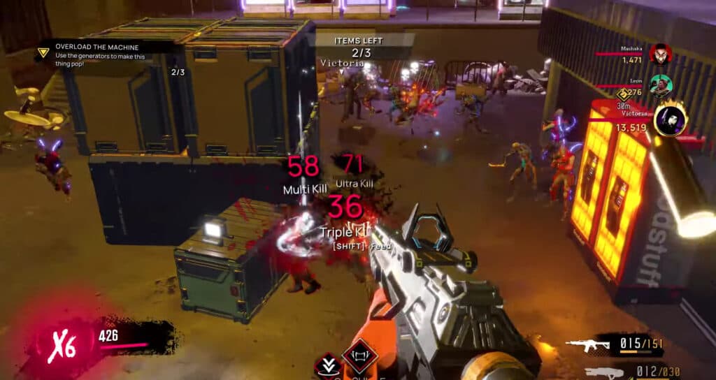 EvilVEvil gameplay. (Image via Toadman Interactive)