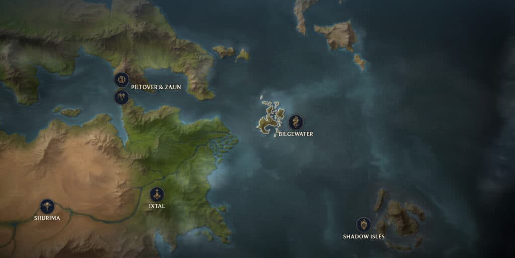 Bilgewater location (Image via Riot Games)