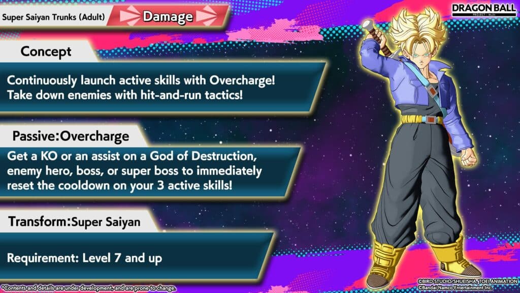 Trunks details