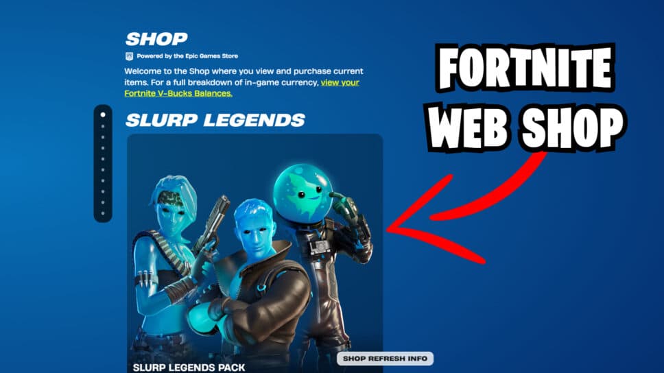 Fortnite launches new Webshop: Buy skins anytime, anywhere cover image