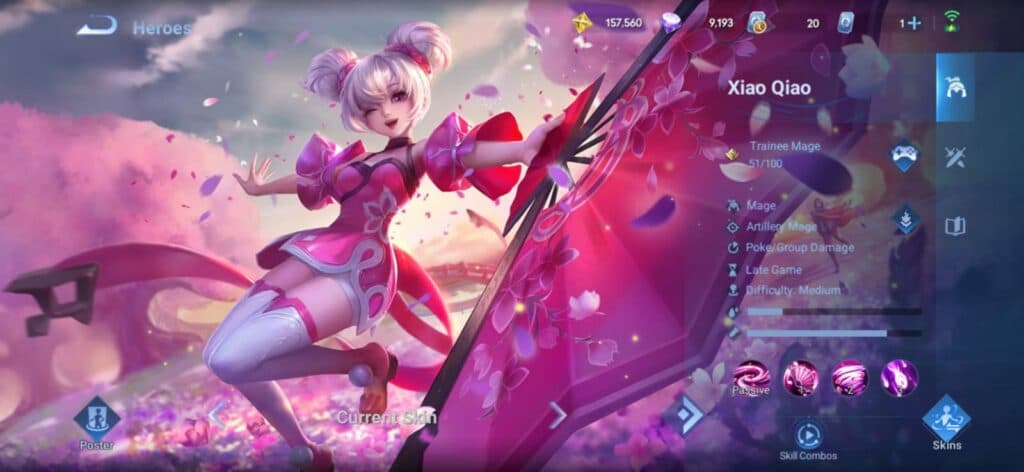 Xiao Qiao from Honor of Kings (via esports.gg)