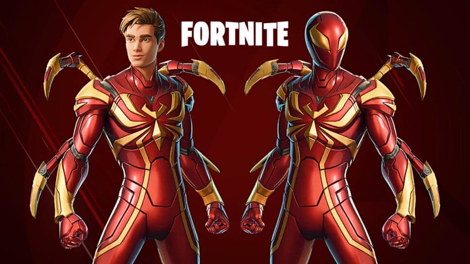 Iron Spider Fortnite skin: First look and release date cover image