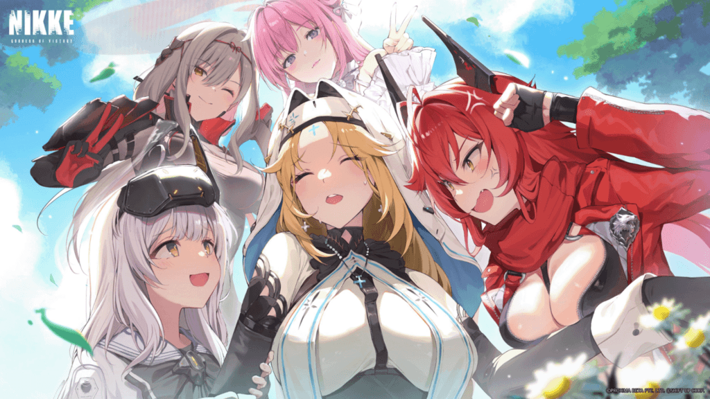 Liliweiss and the Goddess squad (Illustration 油锅なべる (<a href="https://x.com/UGjk0925">@UGjk0925</a>)