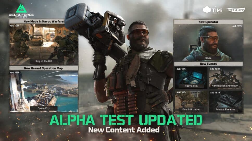 Delta Force: Hawk Ops details new mode, map, operator, and events for its Alpha Test cover image