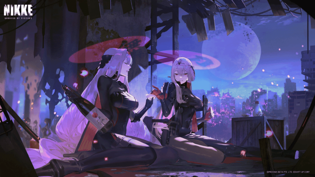 Rose and Scarlet by illustrator @cocox9fu0