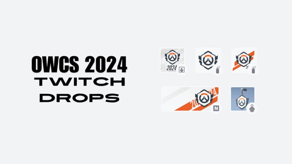 New Overwatch 2 OWCS 2024 Twitch drops arrive cover image
