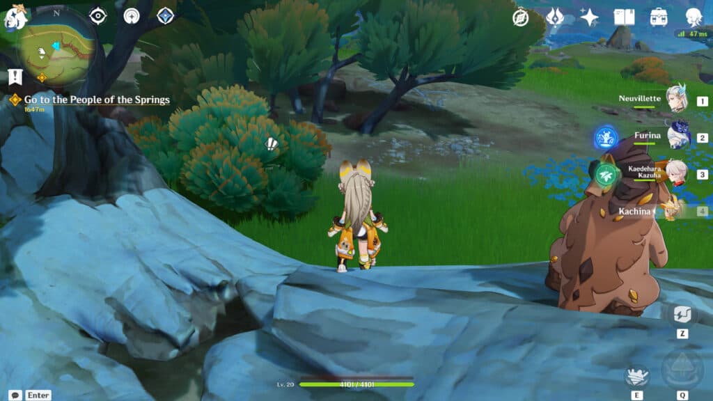 Tepetlisaurus Hide-and-Seek quest screenshot (Image via esports.gg)