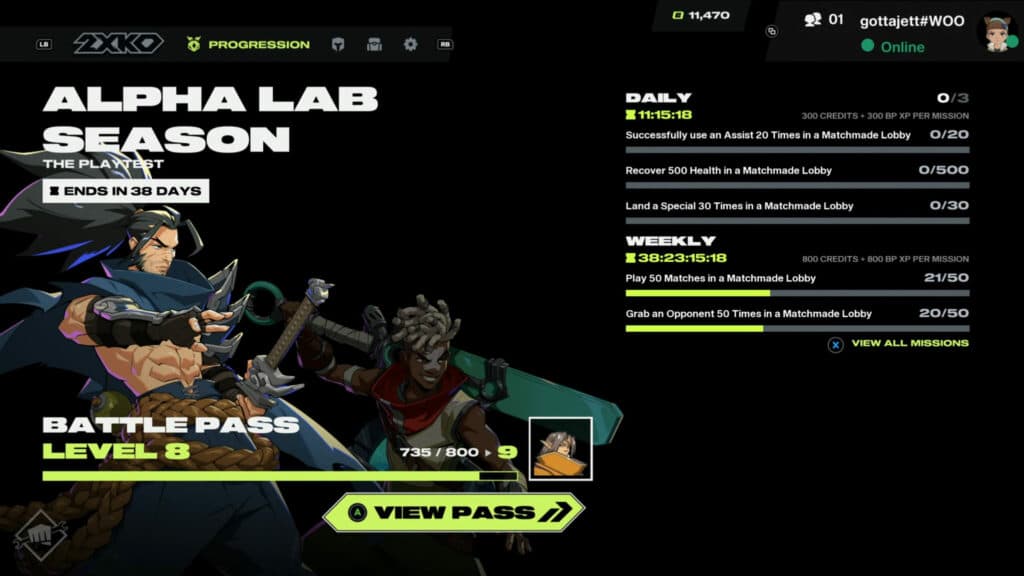 2XKO missions (Image via Riot Games)