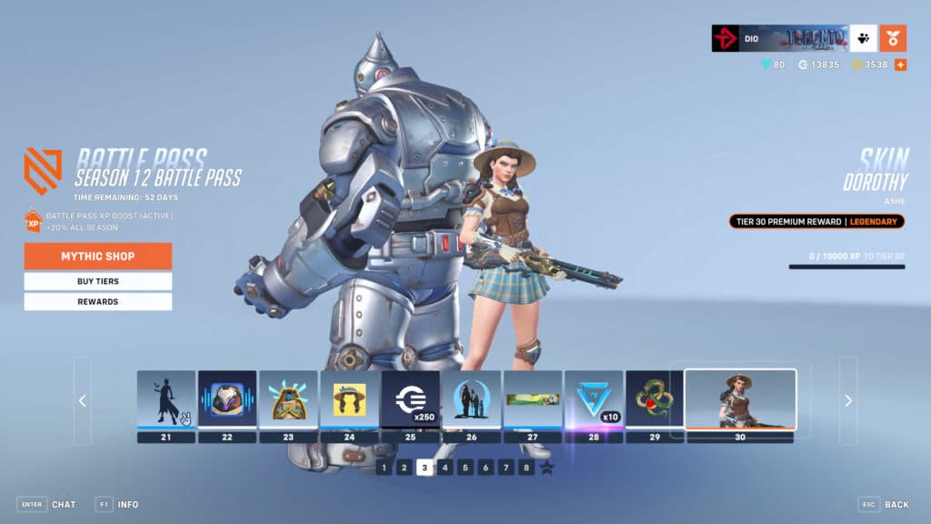 Dorothy Ashe skin (Image via esports.gg)