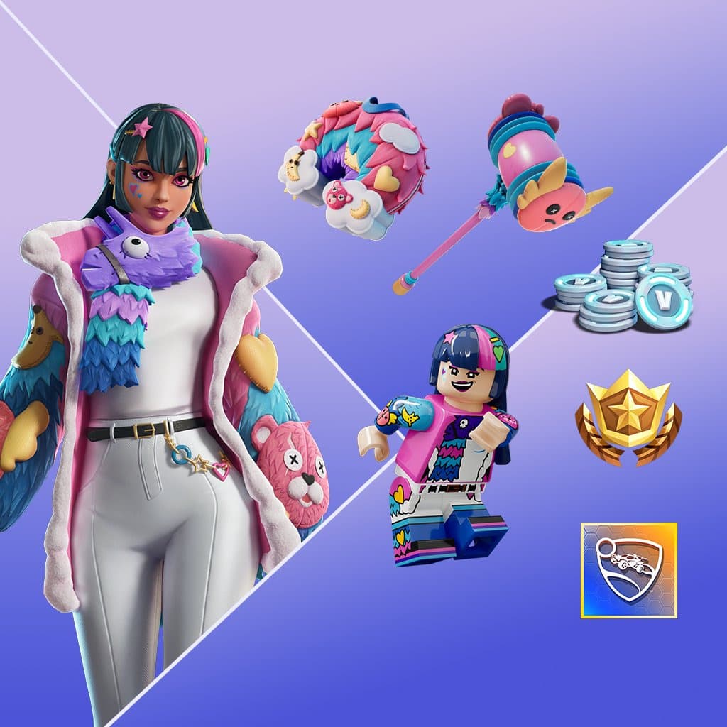All Fortnite Crew September 2024 cosmetics (Image via Epic Games)