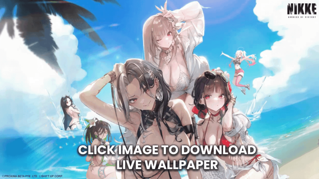 There is also a LIVE NIKKE Wallpaper of the Summer Event - Click the image to download