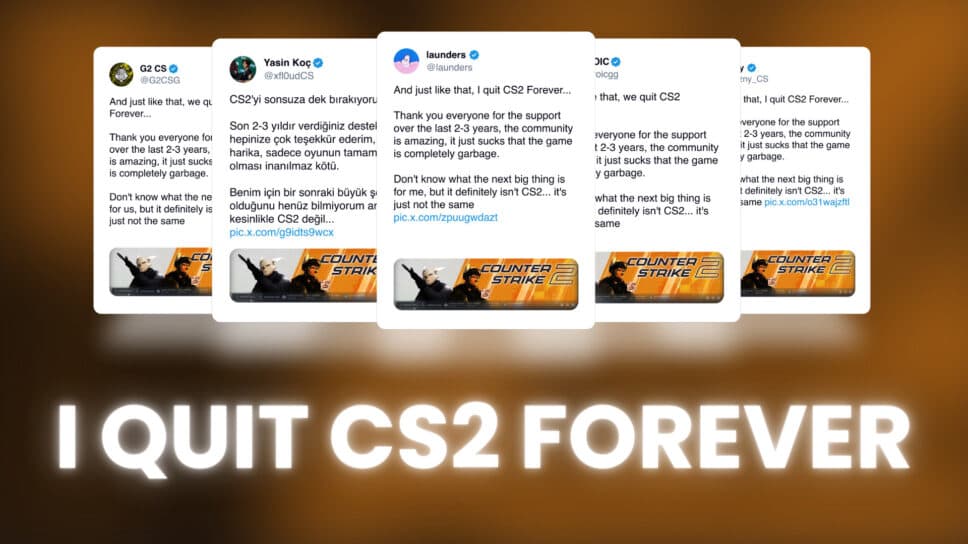 “I quit CS2 Forever…” – Origin of CS2’s latest copypasta cover image