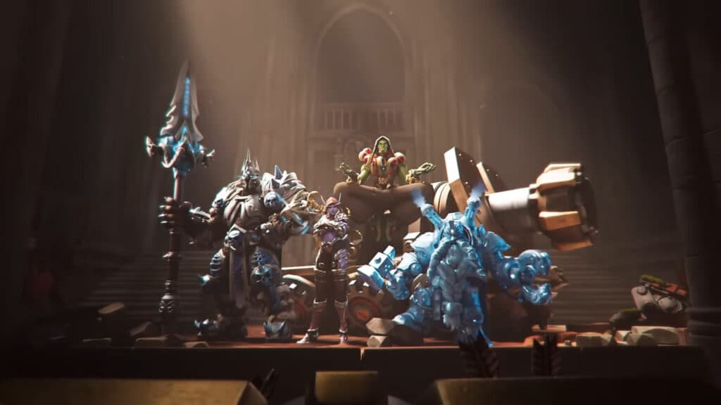 Overwatch 2 World of Warcraft skins (Image via Blizzard Entertainment)