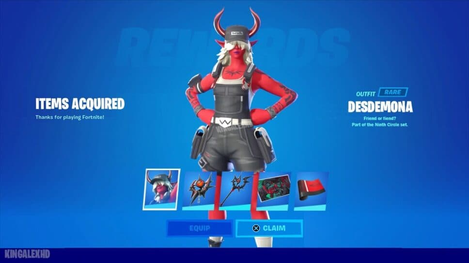 Desdemona: How to get the skin in Fortnite cover image