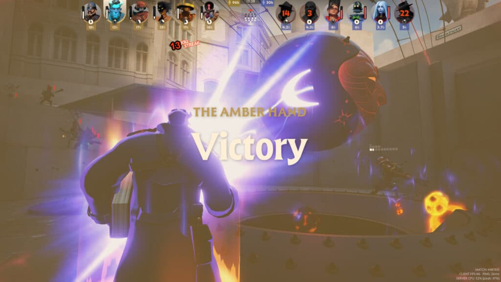 Once you have cleared all lane objectives, you are victorious (Image via esports.gg)