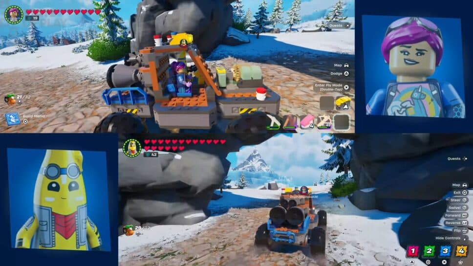 LEGO Fortnite is getting split-screen cover image