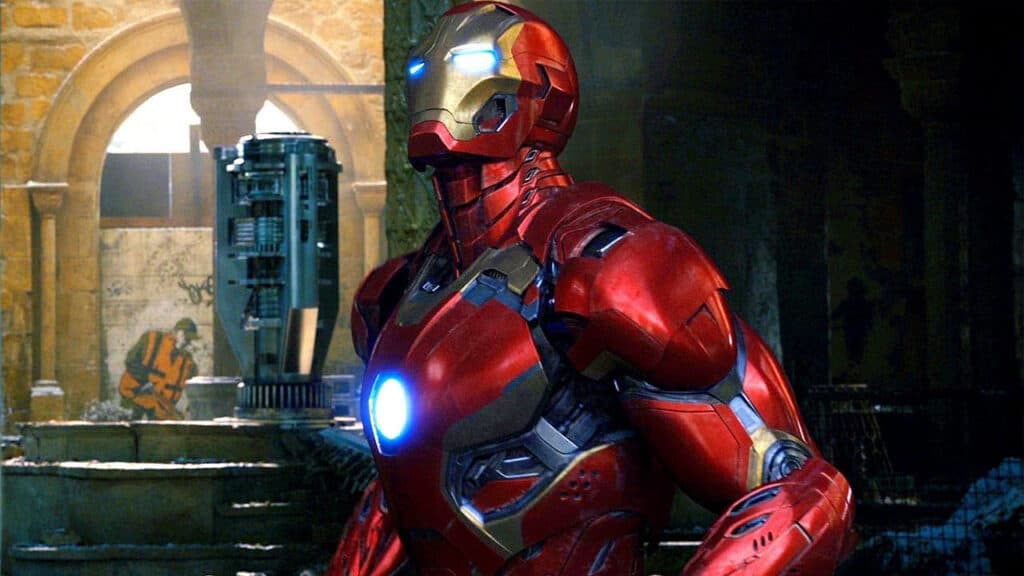 Mark 45 Iron Man suit (Image Credit: Disney)
