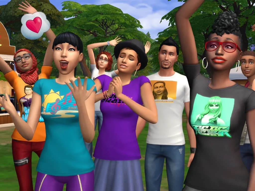 The Sims movie (Image via Electronic Arts Inc.)