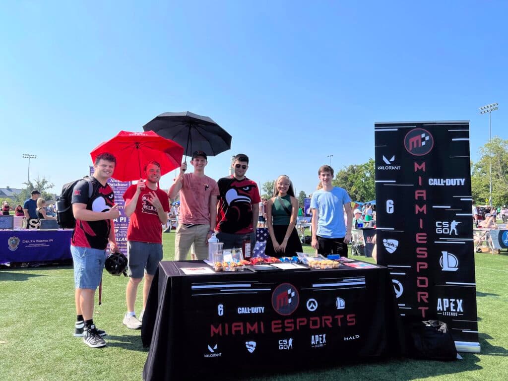 The Miami Esports Club looking for new recruits (Image via <a href="https://muhub.campuslabs.com/engage/organization/MiamiUniversityEsportsClub/gallery/album/339960" target="_blank" rel="noreferrer noopener">MuHub</a>)