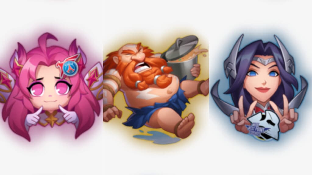 PCS' top-selling emotes (Image via esports.gg)