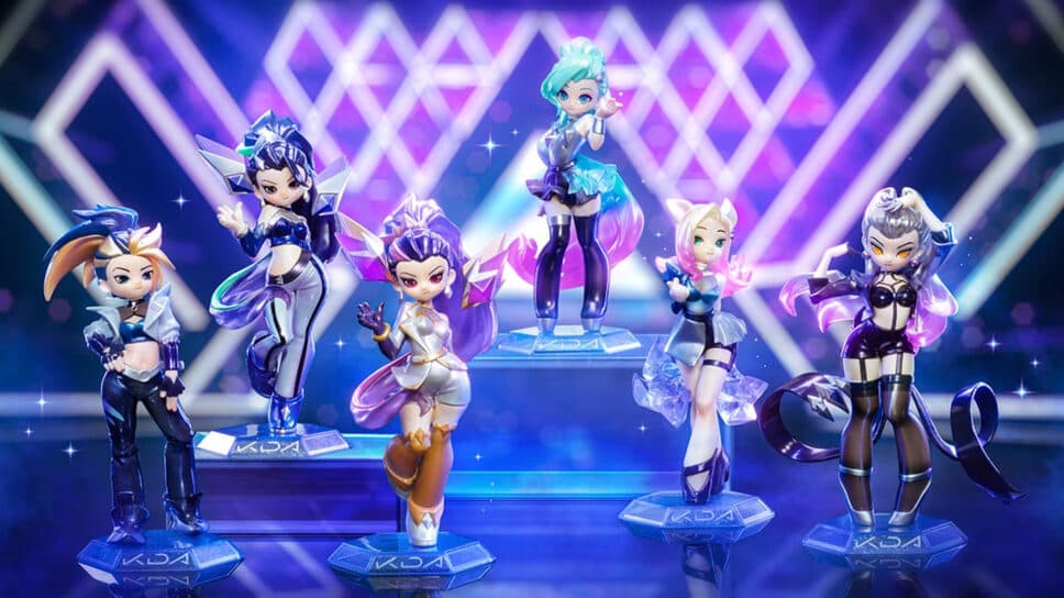 POP MART announces LoL K/DA ALL OUT series figures cover image