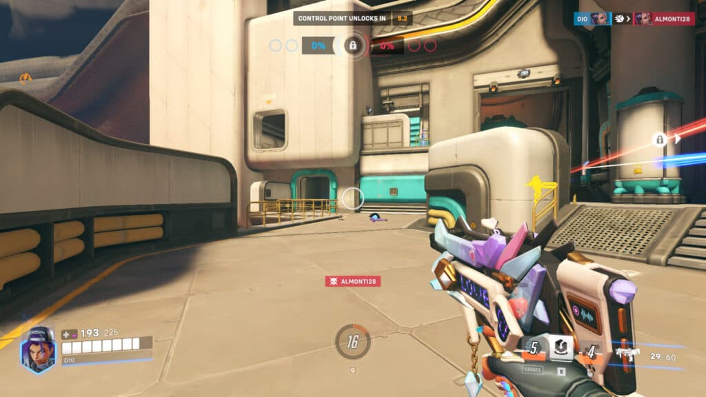 Sombra gameplay screenshot (Image via esports.gg)